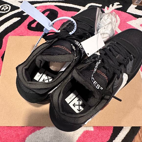 Nike Air Max 90 Off-White “Black” - Size 10 - Brand New main image 13